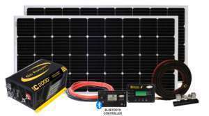 Go Power Solar Elite Kit with Bluetooth Controller