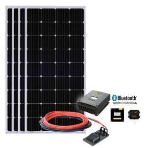 Solar All Electric 4 kit with 60 AMP MPPT Solar Controller