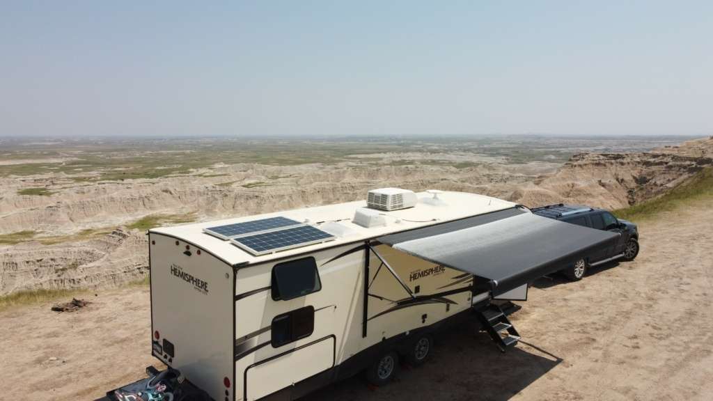 Lee RV with Solar scaled e
