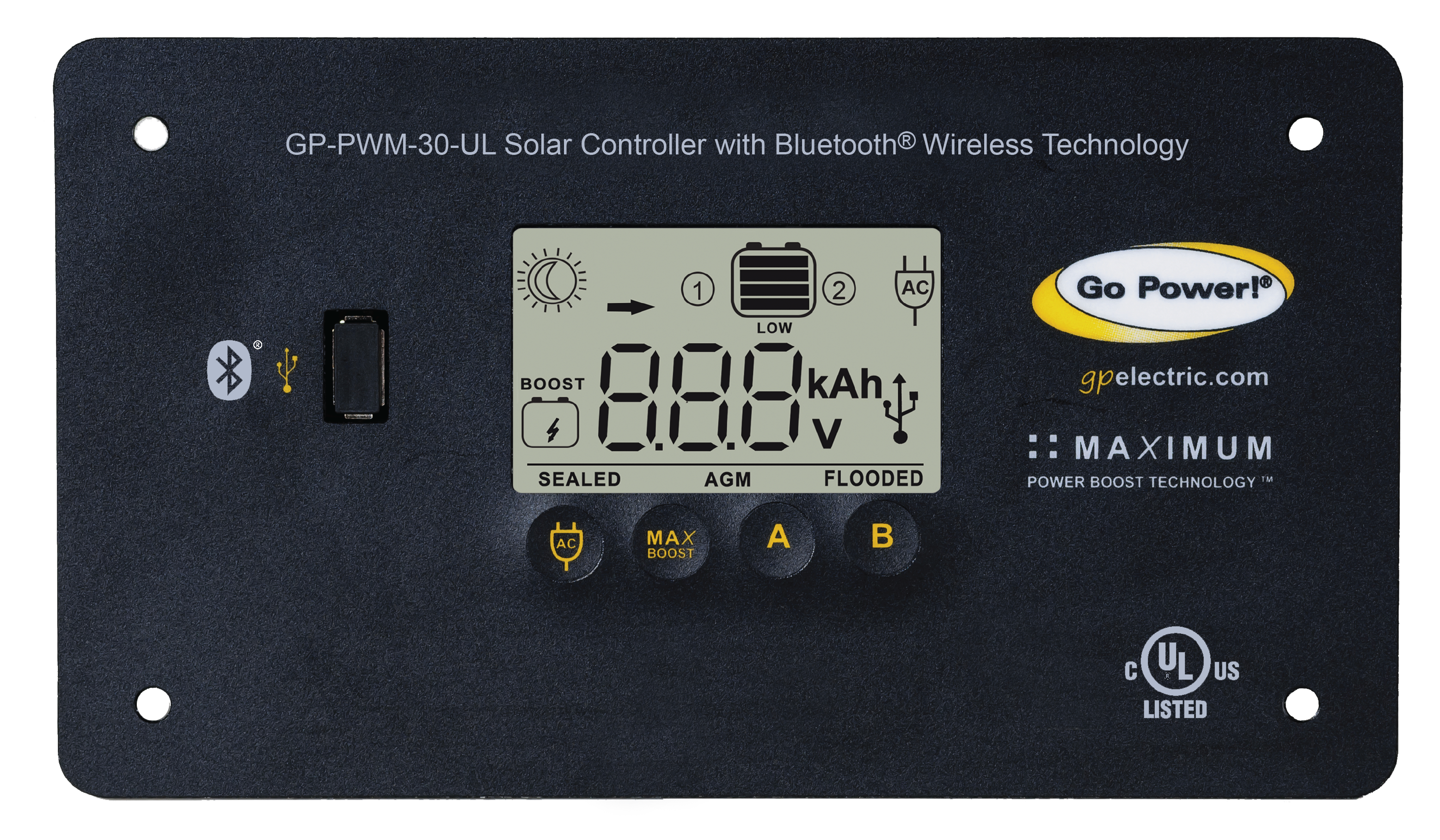 Programierbarer SOLAR MPPT CHARGE CONTROLLER 15-90V Compatible 400W Max Universel Ebike 